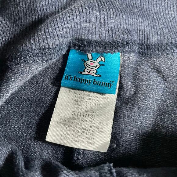 Vintage Y2k It’s Happy Bunny It’s All About Me Capris Light Chic Pants - Picture 3 of 8